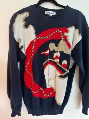 Vintage 100% Cotton Nautical Sweater
